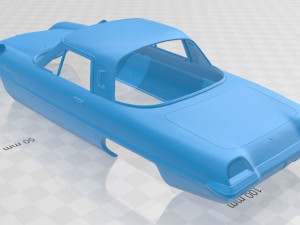 mazda cosmo 1967 printable body car 3D Baskı Modeli