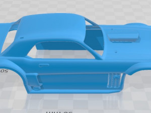 mustang hoonicorn printable body car 3Dプリントモデル