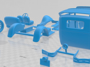 model a tudor 1929 printable car Modelo de impresión 3D