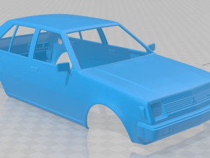 mitsubishi colt 1978 printable body car 3D-Druckmodell