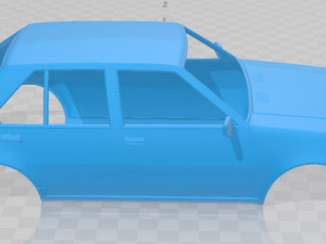 mitsubishi colt 1978 printable body car 3D-Druckmodell
