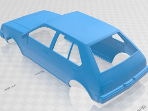 mitsubishi colt 1978 printable body car 3D-Druckmodell