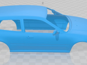 honda civic 1991 printable body car Model do druku 3D