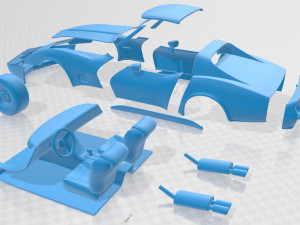 stingray c3 1980 printable car Modelo de Impressão 3D