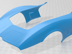 stingray c3 1980 printable car Modelo de Impressão 3D