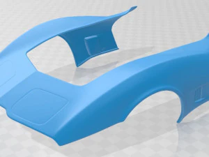 stingray c3 1980 printable car 3D Print Model