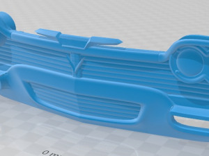 plymouth fury christine 1958 printable car 3D Baskı Modeli