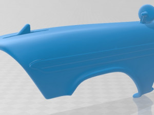 plymouth fury christine 1958 printable car 3D Baskı Modeli