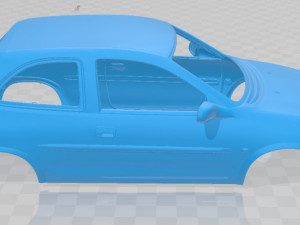 opel corsa b 1998 printable body car Modelo de impresión 3D