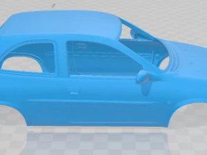opel corsa b 1998 printable body car 3D Print Model