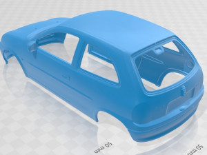 opel corsa b 1998 printable body car Modelo de impresión 3D