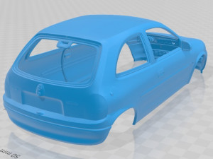 opel corsa b 1998 printable body car Modelo de impresión 3D