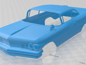 ventura coupe 1960 printable body car 3Dプリントモデル