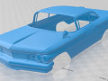ventura coupe 1960 printable body car 3D Baskı Modeli