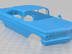 ventura coupe 1960 printable body car 3D Принт Модель