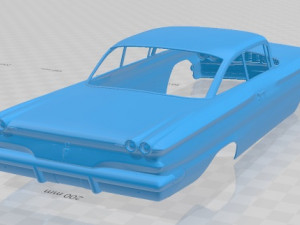 ventura coupe 1960 printable body car 3D Принт Модель