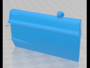 mustang shelby gt500 eleanor 1967 printable car 3D Print Model