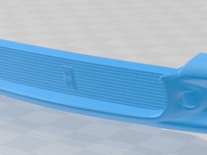 mustang shelby gt500 eleanor 1967 printable car 3D Print Model