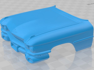 fleetwood 75 miller meteor hearse 1959 printable car 3D Print Model