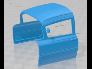 fleetwood 75 miller meteor hearse 1959 printable car 3D Print Model