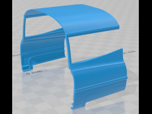 fleetwood 75 miller meteor hearse 1959 printable car 3D Print Model