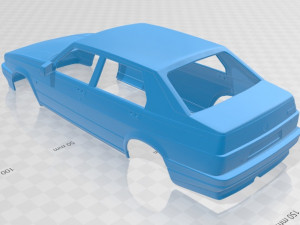 alfa romeo 75 1985 printable body car Modelo de Impressão 3D