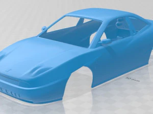 フィアット クーペ ピニンファリーナ 1998 印刷可能なボディ車 3Dプリントモデル