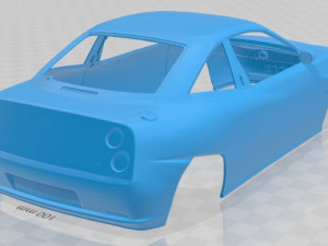 fiat coupe pininfarina 1998 printable body car 3D Baskı Modeli