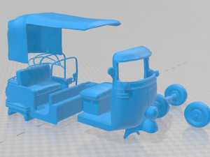 tuk tuk printable Modelo de impresión 3D