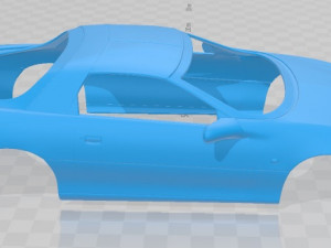 camaro 2000 printable body car 3D Принт Модель