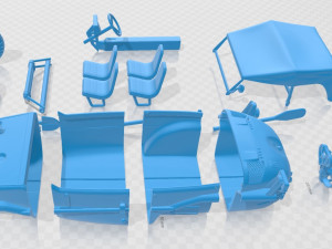 volkswagen schwimmwagen 1942 printable 3D Принт Модель