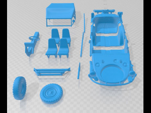 volkswagen schwimmwagen 1942 printable 3D Принт Модель