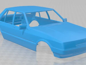 falcon 1982 printable body car 3D Print Model
