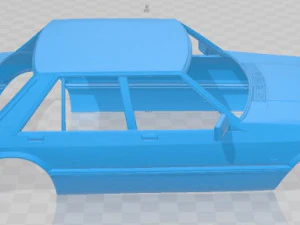 falcon 1982 printable body car 3D Print Model
