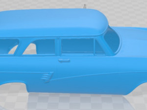 taunus kombi 1957 printable body car Modello di stampa 3D