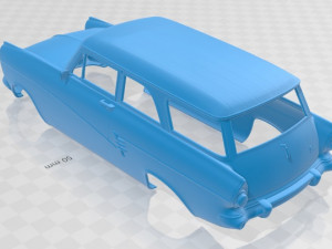 taunus kombi 1957 printable body car Modello di stampa 3D