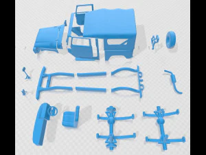 toyota land cruiser j40 1979 printable car 3D Print Model