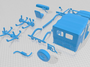 toyota land cruiser j40 1979 printable car 3D Принт Модель