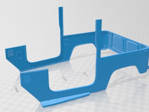 toyota land cruiser j40 1979 printable car 3D Принт Модель
