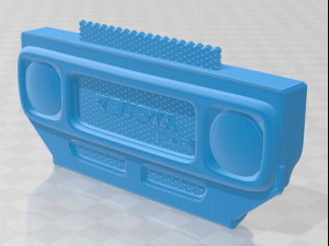 toyota land cruiser j40 1979 printable car 3D Принт Модель
