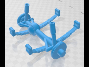 toyota land cruiser j40 1979 printable car 3D Принт Модель
