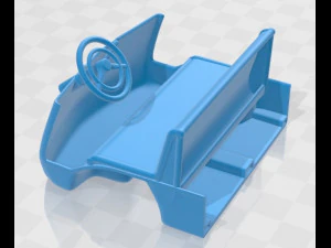 fiat 600 multipla marinella 1958 printable 3D Print Model