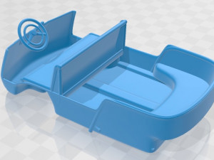 fiat 600 multipla marinella 1958 printable 3Dプリントモデル