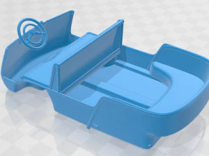 fiat 600 multipla marinella 1958 printable 3D Print Model