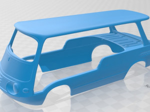 fiat 600 multipla marinella 1958 printable 3Dプリントモデル