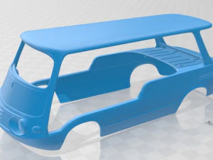 fiat 600 multipla marinella 1958 printable 3D Print Model