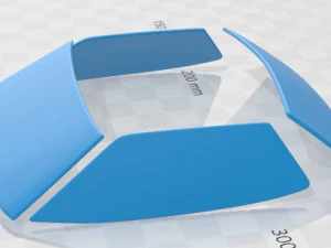 mustang coupe 1974 printable car 3D Print Model