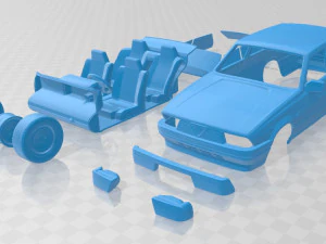 alfa romeo 75 1985 printable car 3D Print Model