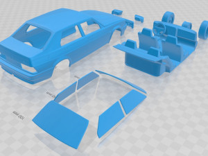 alfa romeo 75 1985 printable car Modèles 3D en vedette