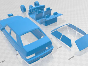 alfa romeo 75 1985 printable car 3D Print Model